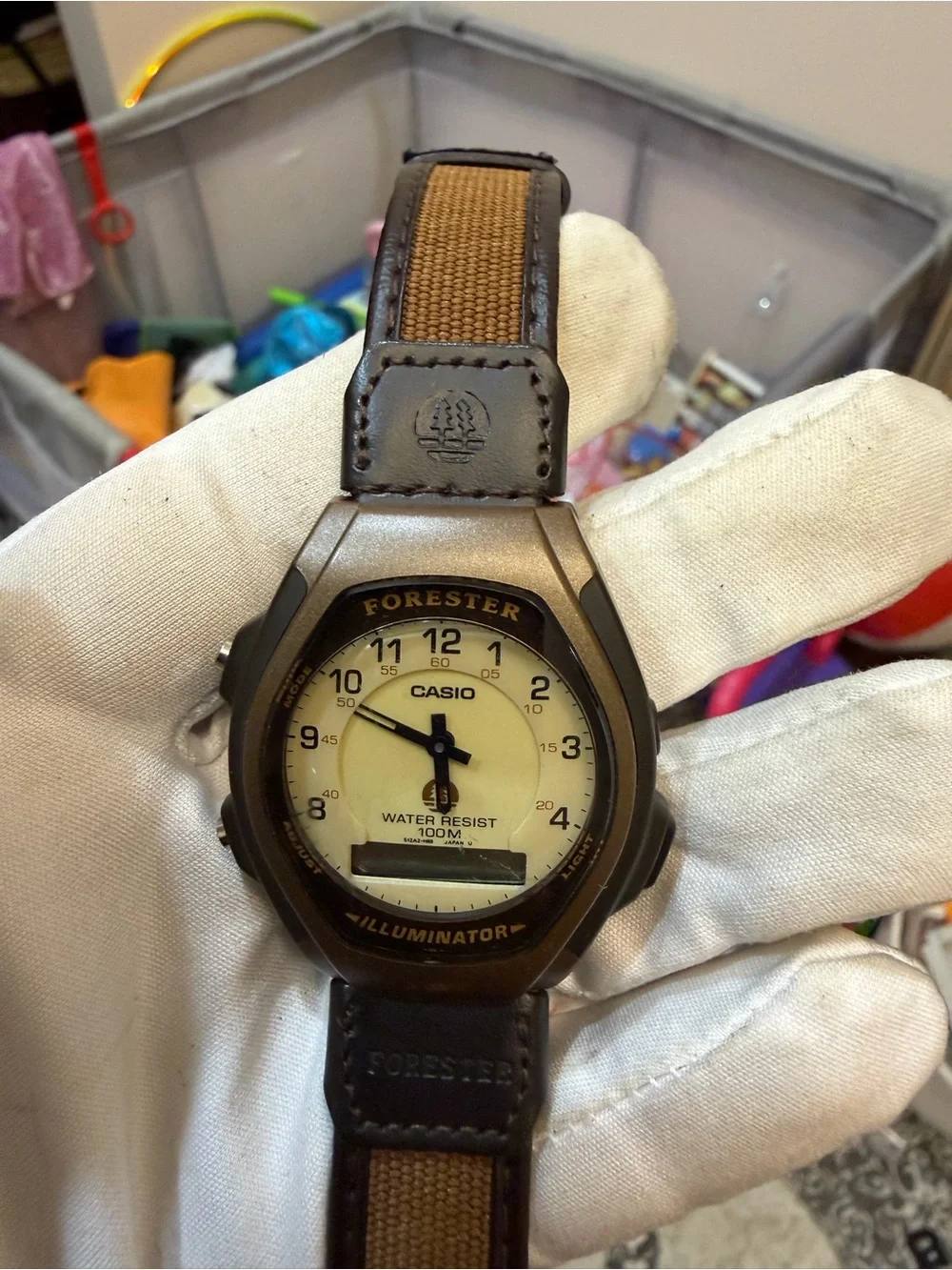 Casio Forester FT-600W Ana-Digi Mens Watch 5155 - UNTESTED / FOR PARTS OR REPAIR